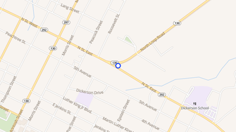 Map for Wilkes Townhouse Apartments - Vidalia, GA