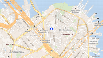Map for 92 North Margin St - Boston, MA