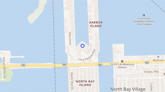 Map for 360 Condo Marina Residences East - North Bay Village, FL