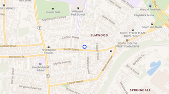 Map for Elmwood Towers - Holyoke, MA