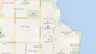 Map for Slivka Residential College - Evanston, IL
