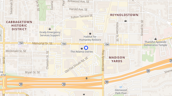 Map for 841 Memorial - Atlanta, GA