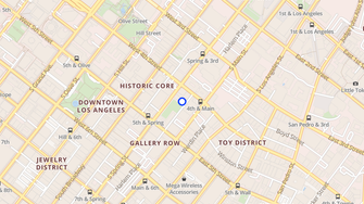 Map for El Dorado Lofts - Los Angeles, CA