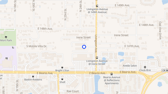 Map for Lansdowne Terrace Apartments - Lutz, FL