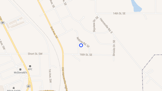 Map for Villas at Cloverdale - Cullman, AL