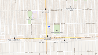 Map for 1158-1164 South Oak Park Avenue - Oak Park, IL