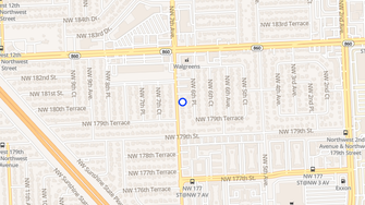 Map for 18005 NW 7 Avenue - Miami, FL