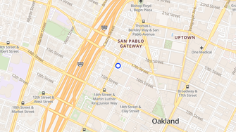 Map for 646 16th Street - Oakland, CA