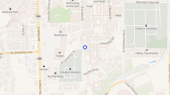 Map for Reilly Hall - Flagstaff, AZ