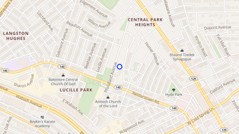 Map for Madera Apartments - Baltimore, MD