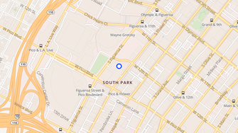 Map for Circa LA Apartments - Los Angeles, CA