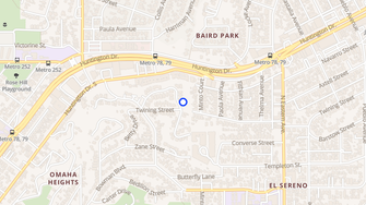 Map for 4683-89 Grey Dr - Los Angeles, CA