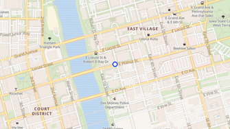 Map for City Square Lofts - Des Moines, IA