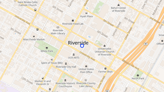 Map for Imperial Hardware Lofts - Riverside, CA