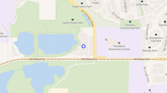 Map for The Lodges at Lake Salish Apartments - Fairview, OR