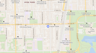 Map for 5706-10 S. Blackstone Ave. Chicago, IL 60615 - Chicago, IL