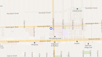 Map for 405-407 Washington Blvd. - Oak Park, IL