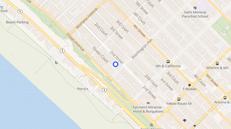 Map for Santa Monica Towers - Santa Monica, CA