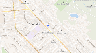 Map for Chehalis Manor Apartments - Chehalis, WA