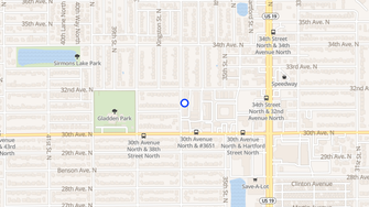 Map for Devon Manor - Saint Petersburg, FL