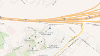 Map for Aliso Hall - Pomona, CA