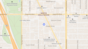 Map for Aldor Apartments - North Hollywood, CA