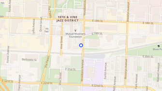 Map for Basie Court Apartments - Kansas City, MO