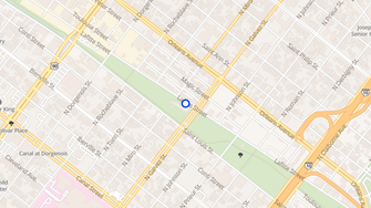 Map for Faubourg Lafitte - New Orleans, LA