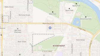 Map for Cambium Place Apartments - Missoula, MT