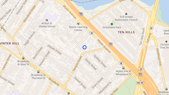 Map for Somerville Community Corporation Housing - Somerville, MA