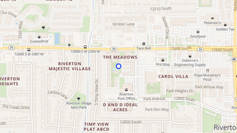 Map for Meadows at Park Avenue - Riverton, UT