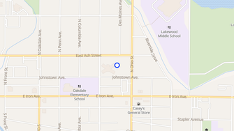 Map for Johnstown Apartments - Salina, KS