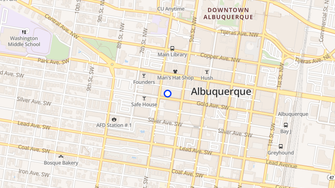 Map for Mehran Lofts - Albuquerque, NM