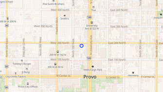 Map for Halladay Living Properties - Provo, UT
