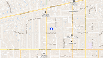 Map for El Pueblo Apartments - Los Angeles, CA