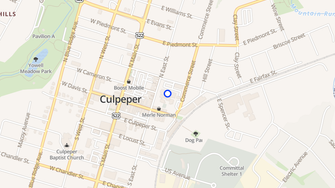 Map for Ann Wingfield Commons - Culpeper, VA