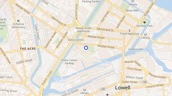 Map for Market Mill Apartments - Lowell, MA