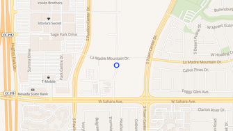 Map for Tanager Echo - Las Vegas, NV