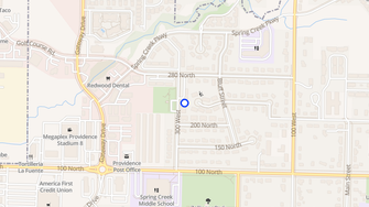 Map for Providence Place - Providence, UT