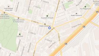 Map for Crossroads I - Bronx, NY