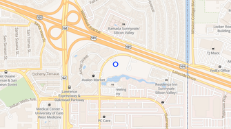 Map for 1250 LakeSide - Sunnyvale, CA