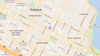 Map for Momentum Apartments - Oakland, CA