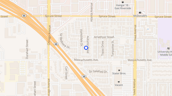Map for Santiago Estates Riverside - Riverside, CA