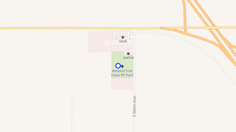 Map for Almond Tree Oasis RV Park - Coalinga, CA