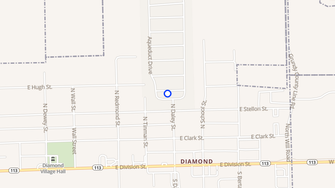 Map for Burt Estates - Diamond, IL