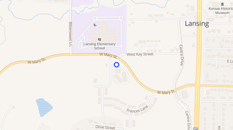 Map for Covington Woods - Lansing, KS