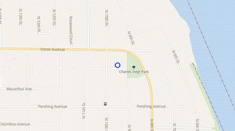 Map for Lakeview Village Apartments - Sheboygan, WI