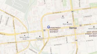 Map for Xenia Towers - Xenia, OH