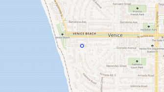 Map for Gulf Tide Motel Apartments - Venice, FL