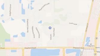 Map for Le Mans Apartments - Lakeland, FL